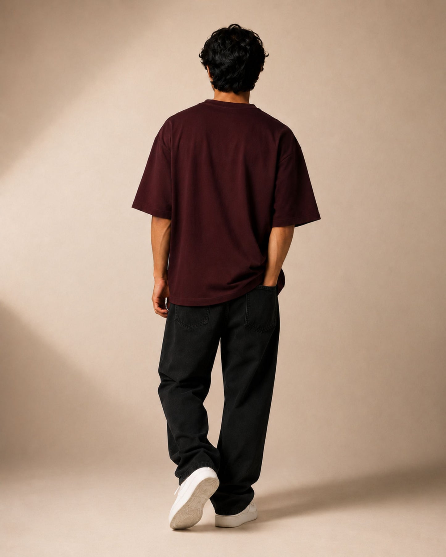 Bordeaux Oversized Tee