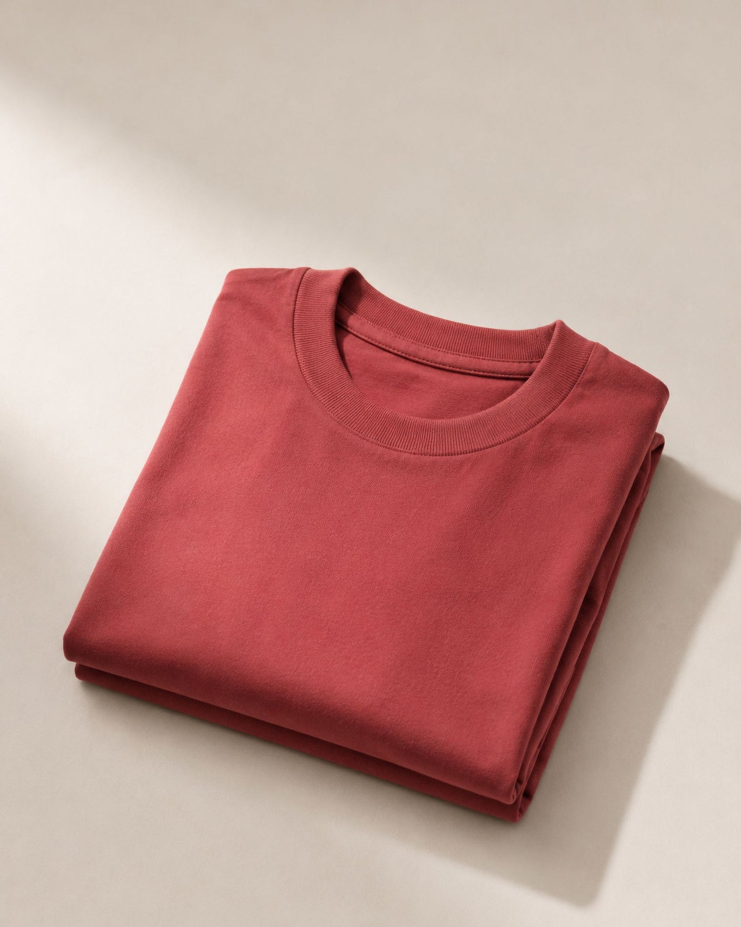 Coral Horizon Oversized Tee