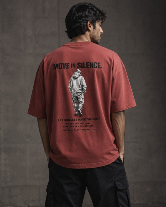 Move in Silence Oversized T-Shirt
