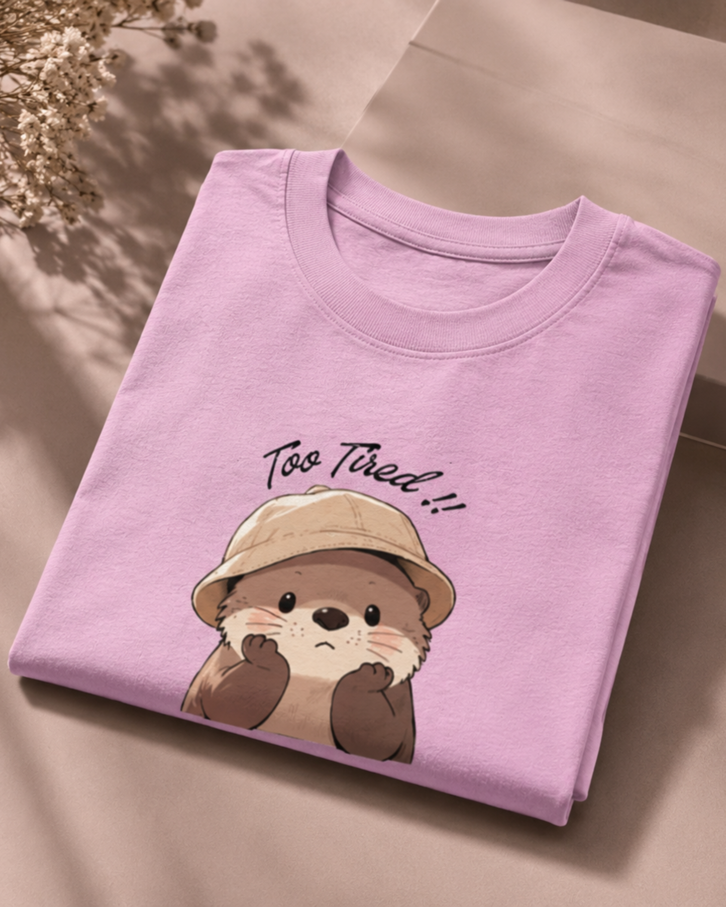 Too Tired Oversized T-Shirt