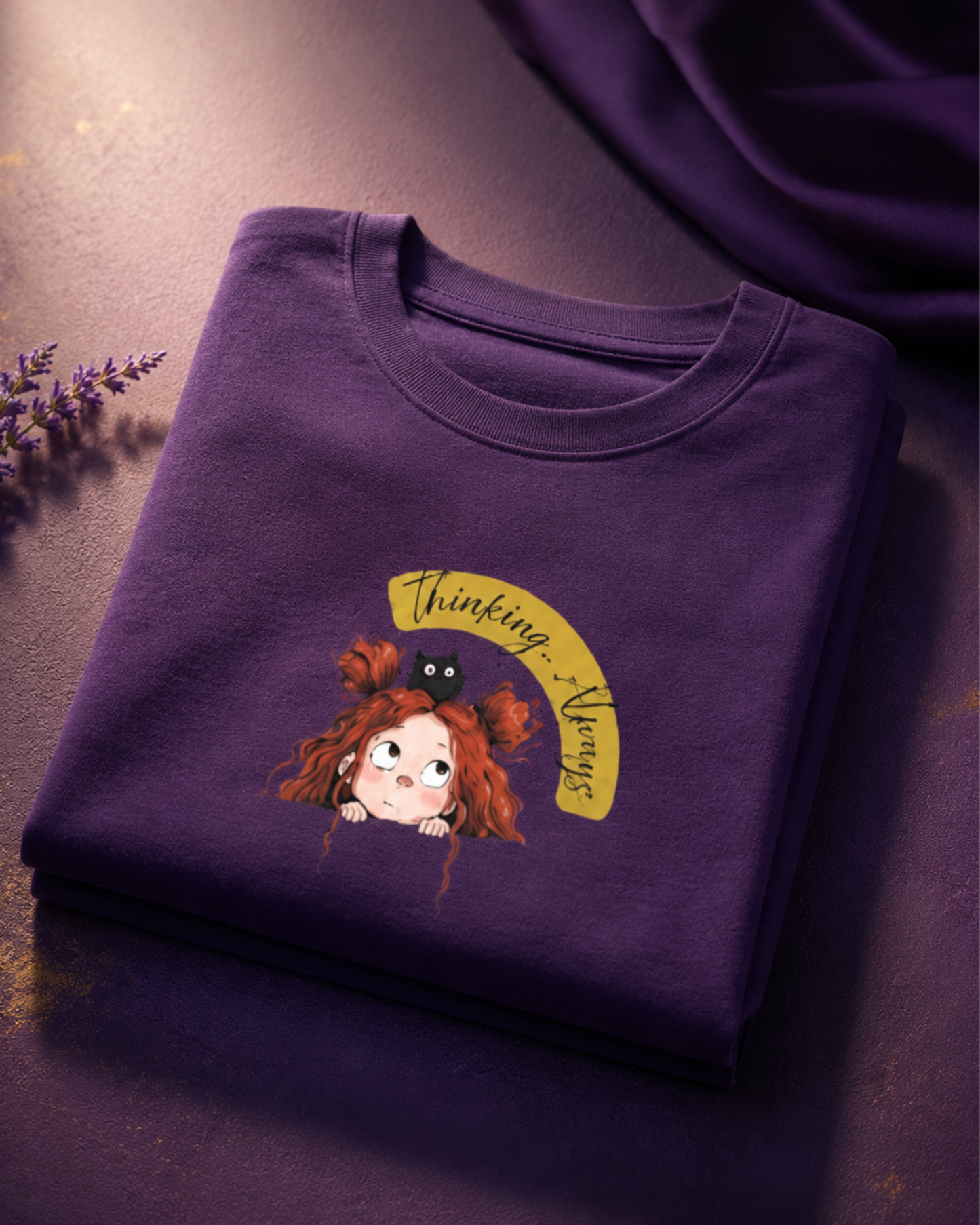 Thinking Always Oversized T-shirt