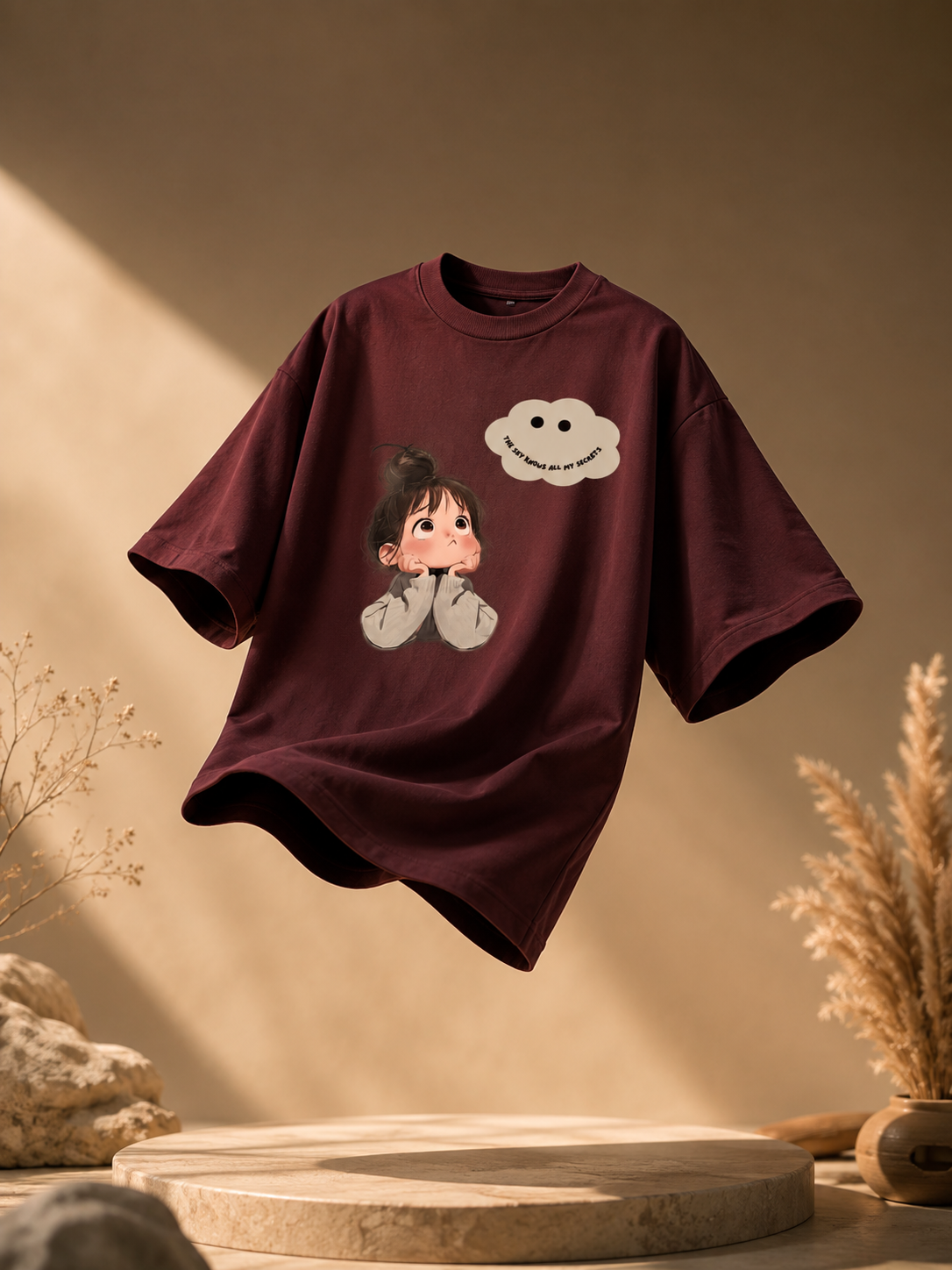 The Sky Knows Oversized T-Shirt