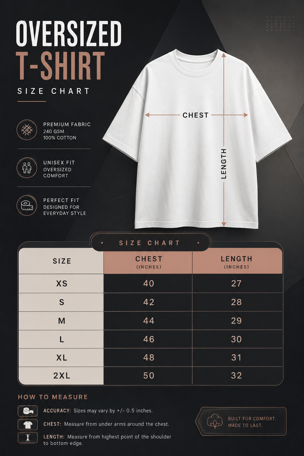 Ivory Muse Oversized Tee