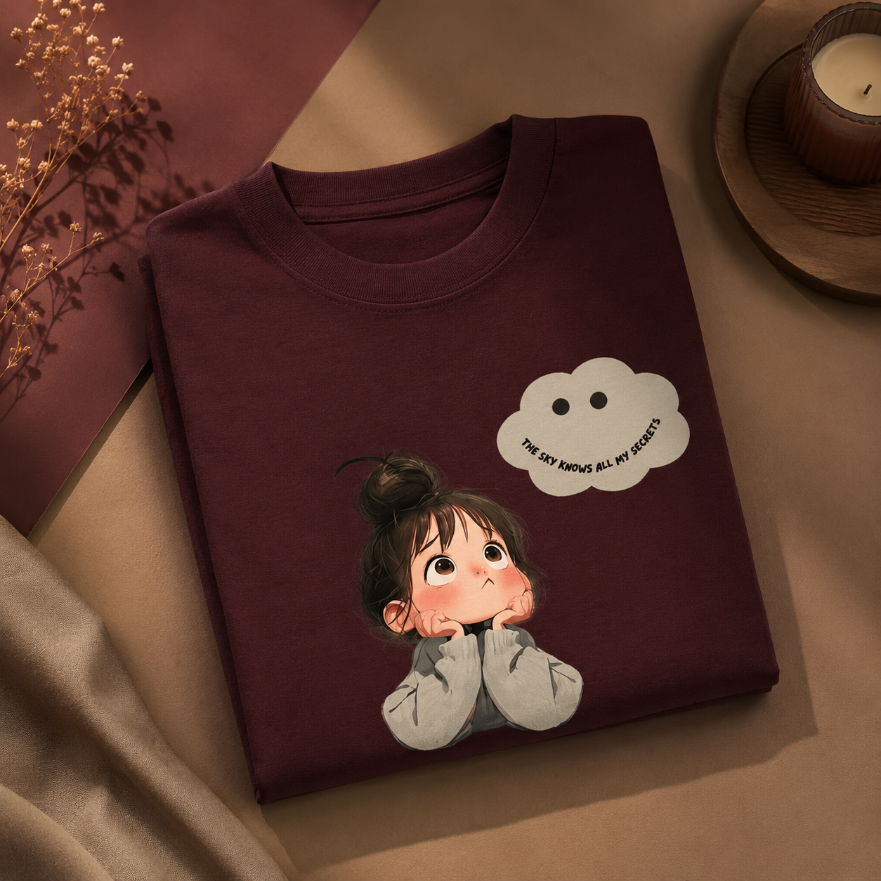 The Sky Knows Oversized T-Shirt
